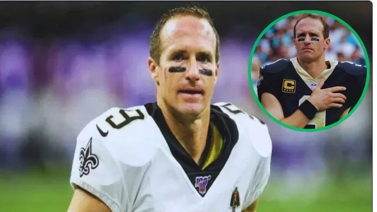 drew brees makes his nbc debut, internet amazed by his new hair